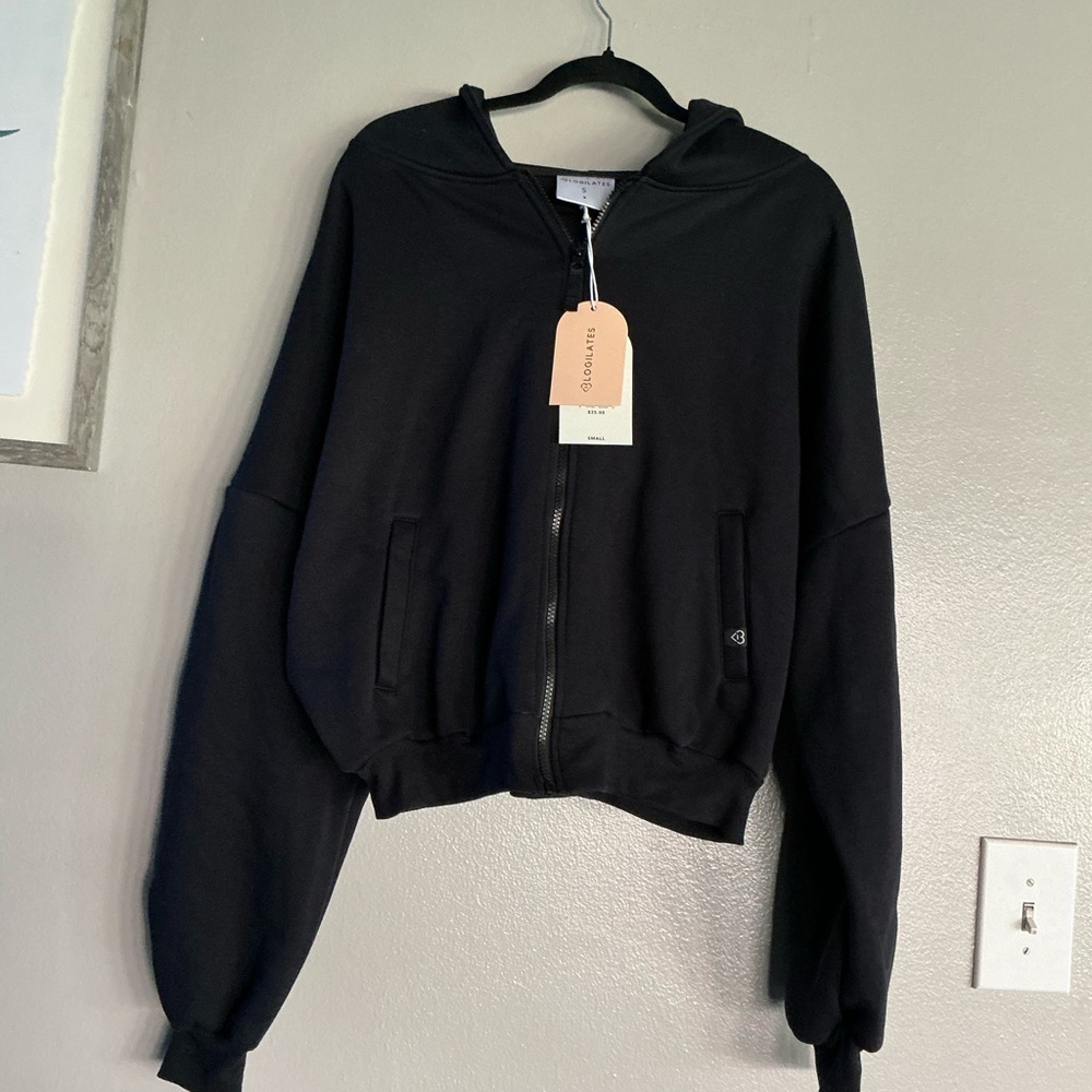 Black Women's Hoodie - Picture 5 of 16